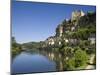 Chateau at Beynac-Et-Cazenac and Dordogne River, Beynac, Dordogne, France-Doug Pearson-Mounted Photographic Print