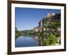 Chateau at Beynac-Et-Cazenac and Dordogne River, Beynac, Dordogne, France-Doug Pearson-Framed Photographic Print