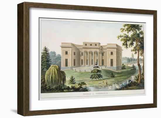 Chateau at Vinderhaute-Pierre Jacques Goetghebuer-Framed Giclee Print