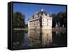 Chateau Azay Le Rideau, Unesco World Heritage Site, Indre-Et-Loire, Loire Valley, Centre, France-Guy Thouvenin-Framed Stretched Canvas