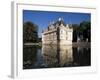 Chateau Azay Le Rideau, Unesco World Heritage Site, Indre-Et-Loire, Loire Valley, Centre, France-Guy Thouvenin-Framed Photographic Print