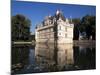 Chateau Azay Le Rideau, Unesco World Heritage Site, Indre-Et-Loire, Loire Valley, Centre, France-Guy Thouvenin-Mounted Photographic Print