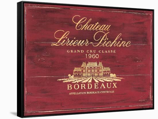 Chateau Bordeaux-Martin Wiscombe-Framed Stretched Canvas