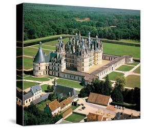 Chateau Chambord-null-Stretched Canvas