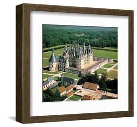 Chateau Chambord-null-Framed Art Print