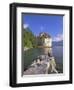 Chateau Chillon, Lake Geneva (Lac Leman), Switzerland, Europe-Gavin Hellier-Framed Photographic Print