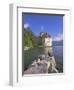 Chateau Chillon, Lake Geneva (Lac Leman), Switzerland, Europe-Gavin Hellier-Framed Photographic Print