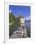 Chateau Chillon, Lake Geneva (Lac Leman), Switzerland, Europe-Gavin Hellier-Framed Photographic Print