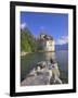Chateau Chillon, Lake Geneva (Lac Leman), Switzerland, Europe-Gavin Hellier-Framed Photographic Print