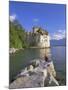 Chateau Chillon, Lake Geneva (Lac Leman), Switzerland, Europe-Gavin Hellier-Mounted Photographic Print