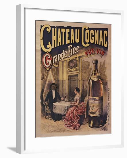 Chateau Cognac-null-Framed Giclee Print