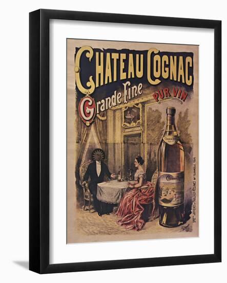 Chateau Cognac-null-Framed Giclee Print