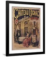 Chateau Cognac-null-Framed Giclee Print