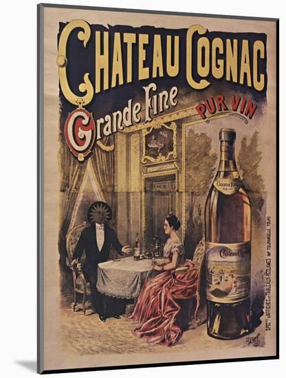 Chateau Cognac-null-Mounted Giclee Print