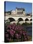 Chateau D'Amboise on the River Loire, Indre-Et-Loire, Loire Valley, France-Dallas & John Heaton-Stretched Canvas
