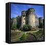 Chateau D'Angers, Angers, Loire Valley, Pays-De-La-Loire, France, Europe-Stuart Black-Framed Stretched Canvas