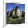 Chateau D'Angers, Angers, Loire Valley, Pays-De-La-Loire, France, Europe-Stuart Black-Framed Photographic Print