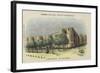 Chateau D'Angers, Angers, Maine-Et-Loire-French School-Framed Giclee Print