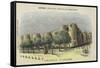 Chateau D'Angers, Angers, Maine-Et-Loire-French School-Framed Stretched Canvas