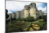 Chateau D'Angers on Marne River, Dating from 13th Century, Loire Valley, France-null-Mounted Giclee Print