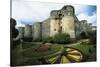 Chateau D'Angers on Marne River, Dating from 13th Century, Loire Valley, France-null-Stretched Canvas