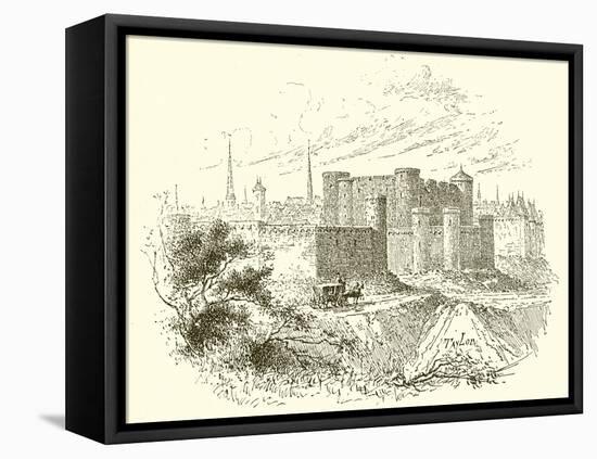 Chateau D'Angouleme-null-Framed Stretched Canvas