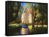 Chateau D'Annecy-Max Hayslette-Framed Stretched Canvas