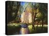 Chateau D'Annecy-Max Hayslette-Stretched Canvas