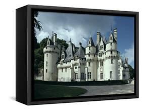 Chateau d'Usse, Dating from 15th Century, Rigny Usse, Indre Et Loire, Centre, France-Ursula Gahwiler-Framed Stretched Canvas