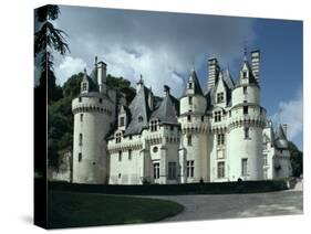 Chateau d'Usse, Dating from 15th Century, Rigny Usse, Indre Et Loire, Centre, France-Ursula Gahwiler-Stretched Canvas