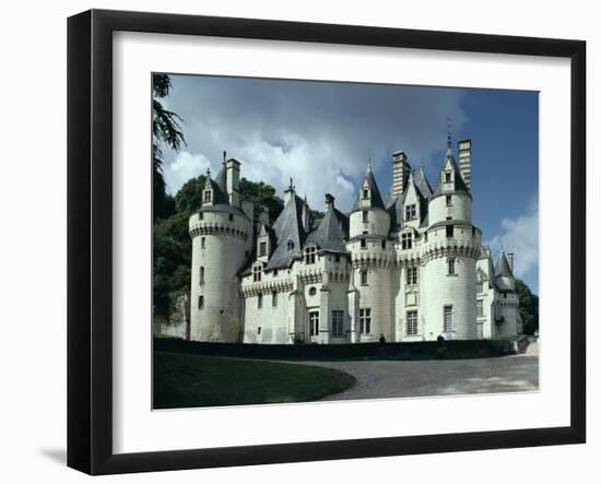 Chateau d'Usse, Dating from 15th Century, Rigny Usse, Indre Et Loire, Centre, France-Ursula Gahwiler-Framed Photographic Print