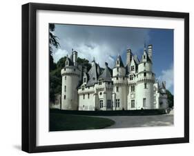 Chateau d'Usse, Dating from 15th Century, Rigny Usse, Indre Et Loire, Centre, France-Ursula Gahwiler-Framed Photographic Print