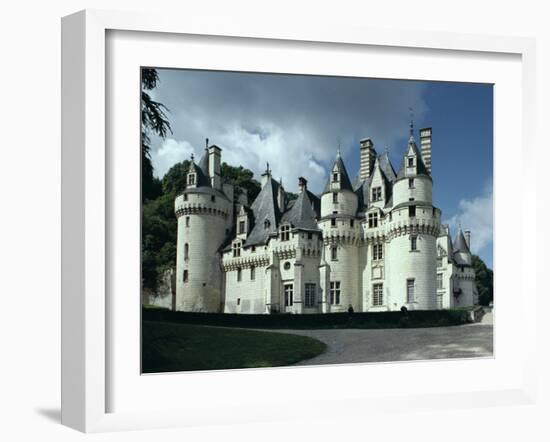 Chateau d'Usse, Dating from 15th Century, Rigny Usse, Indre Et Loire, Centre, France-Ursula Gahwiler-Framed Photographic Print