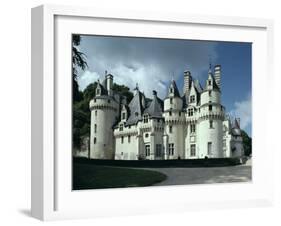 Chateau d'Usse, Dating from 15th Century, Rigny Usse, Indre Et Loire, Centre, France-Ursula Gahwiler-Framed Photographic Print