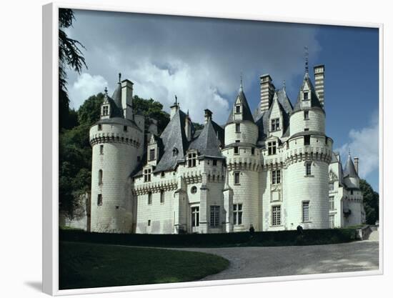 Chateau d'Usse, Dating from 15th Century, Rigny Usse, Indre Et Loire, Centre, France-Ursula Gahwiler-Framed Photographic Print