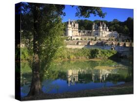 Chateau D'Usse on the Indre River, Rigne-Usse, Indre Et Loire, Loire Valley, France, Europe-Dallas & John Heaton-Stretched Canvas