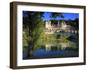 Chateau D'Usse on the Indre River, Rigne-Usse, Indre Et Loire, Loire Valley, France, Europe-Dallas & John Heaton-Framed Photographic Print