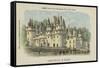 Chateau D'Usse, Usse, Indre-Et-Loire-French School-Framed Stretched Canvas