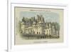 Chateau D'Usse, Usse, Indre-Et-Loire-French School-Framed Giclee Print