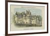 Chateau D'Usse, Usse, Indre-Et-Loire-French School-Framed Giclee Print