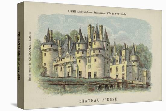 Chateau D'Usse, Usse, Indre-Et-Loire-French School-Stretched Canvas