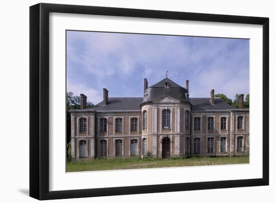 Chateau De Arry Facade, Picardy, France-null-Framed Giclee Print
