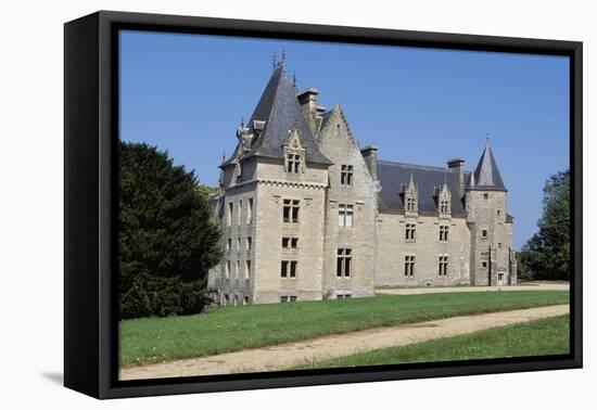 Chateau De Beaumanoir, Le Leslay, Brittany, France, 15th-18th Century-null-Framed Stretched Canvas