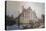 Chateau De Beaumesnil, Normandy, Colour Print, France, 19th Century-null-Stretched Canvas