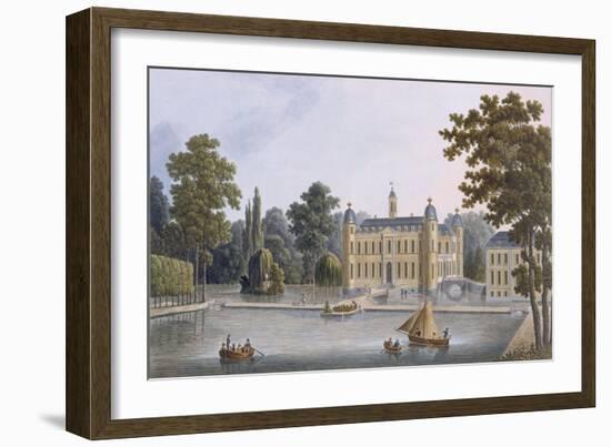 Château De Beloeil, from 'Choix Des Monuments, Edifices Et Maisons Les Plus Remarquables Du…-Pierre Jacques Goetghebuer-Framed Giclee Print