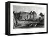 Chateau De Blois, Loire Valley, France, 1875-J Carter-Framed Stretched Canvas