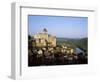 Chateau De Castelnaud, Dating from the 12th Century, Above the River Dordogne, Aquitaine, France-David Hughes-Framed Photographic Print