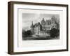 Chateau De Chambord, Loir-Et-Cher, France, 1875-James Tingle-Framed Giclee Print