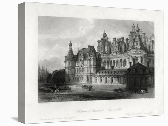 Chateau De Chambord, Loir-Et-Cher, France, 1875-James Tingle-Stretched Canvas