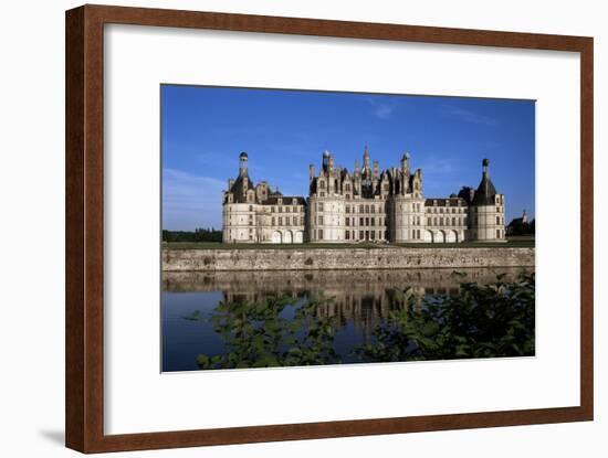 Chateau De Chambord, Loire Valley, Unesco World Heritage Site, Loir-Et-Cher, Centre, France-Charles Bowman-Framed Photographic Print